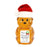 Merry Christmas Honey Santa 2oz Honey Bear