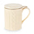 Ceramic Tea Mug & Infuser Annette™ Knit by Pinky Up®
